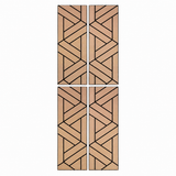 Superlightweight Lattice - Self Adhesive Acoustic Wall Panels- 120cm x 30cm (4 pack)