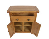 Natural Oak Mini Sideboard with 1 Drawer and 2 Door Cupboard