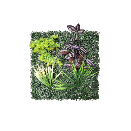 Artificial Green Grass Wall Tiles