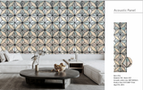 Wall Panel 010A - Antique Metallic Grey - Acoustic - 240cm - (1 pack / 4pcs)