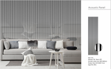 Shiny Silver Acoustic Wall Panel