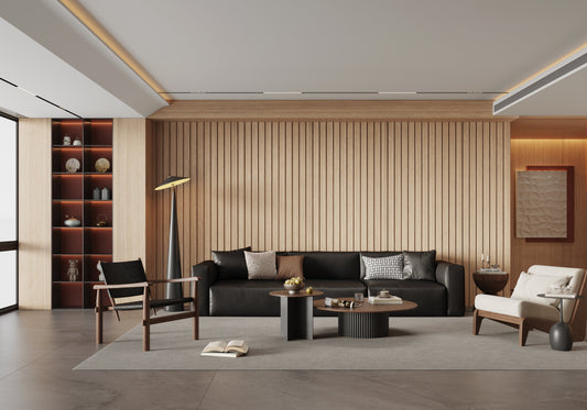 Oak PVC Slat Wall Panel