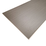 WPC Wall Panels - Wood Effect Flat Wall Panels - 235cm x 40cm (5 pack) - Ash Grey