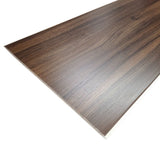WPC Wall Panels - Wood Effect Flat Wall Panels - 235cm x 40cm (5 pack)