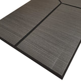 Superlightweight Wedge - Self Adhesive Acoustic Wall Panels - 120cm x 30cm (4 pack) - Black Oak