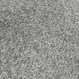 Modern Grey Boucle Fabric Right Hand 5 Seater Sofa with Curved Design