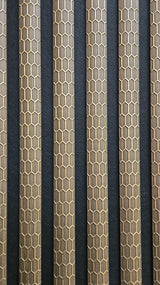 Dark Oak Honeycomb Acoustic Panel
