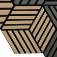 Brown Cube Acoustic Panel