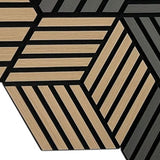 Brown Cube Acoustic Panel