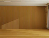 Dark Oak Fluted Tube Wall Panel