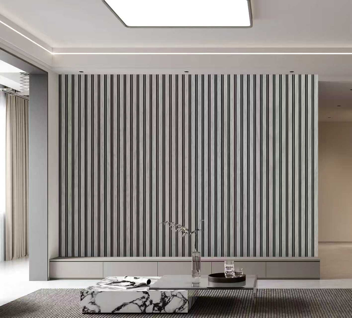 Grey Seamless PVC Wall Panel 30 x 240cm