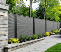 Grey Oak Composite Outdoor Fencing 16 x 180cm