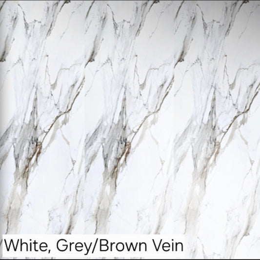 White Grey Brown Vein PVC Wall Panel