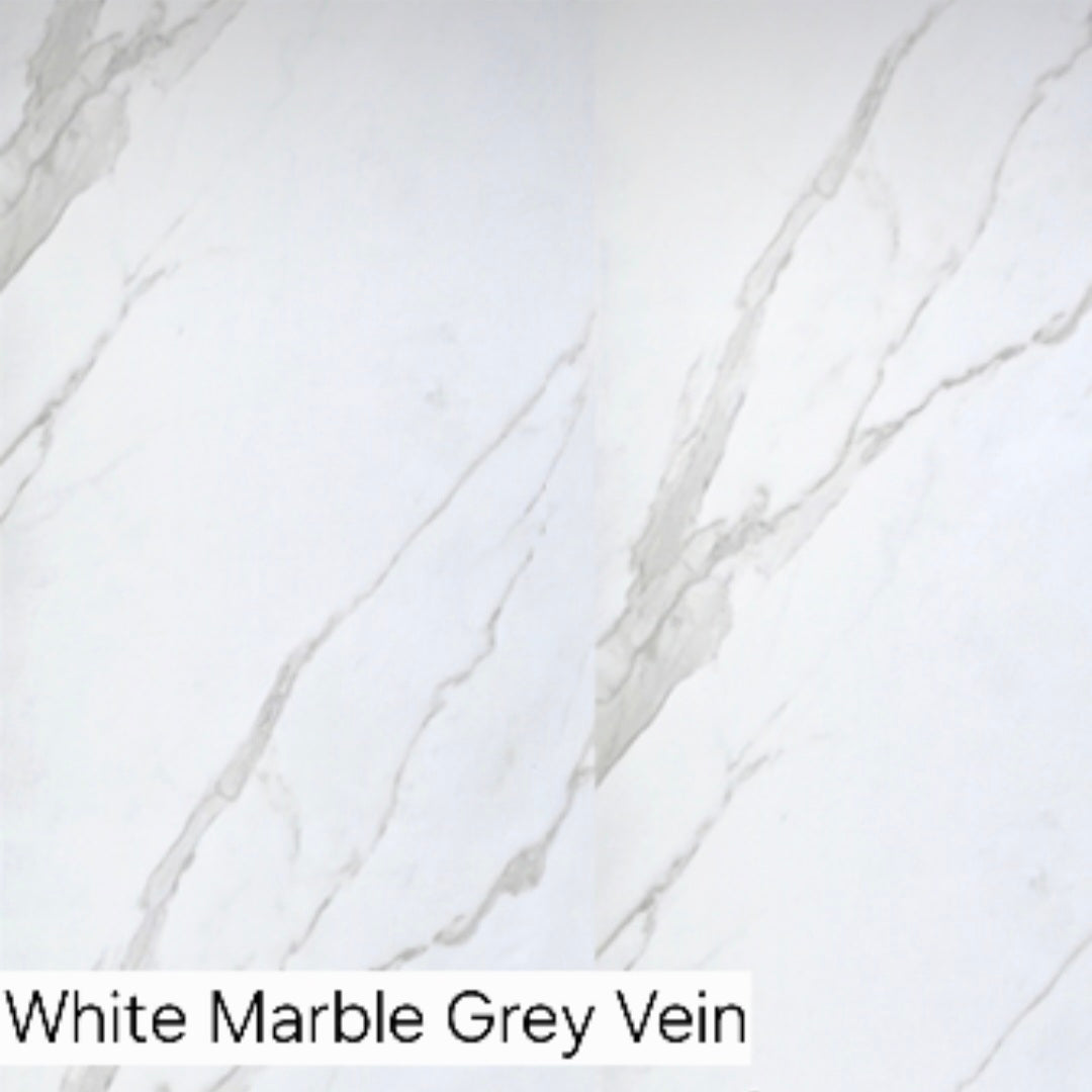 White Marble Grey Vein PVC Wall Panel