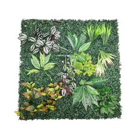 Artificial Green Grass Wall Tiles - Green