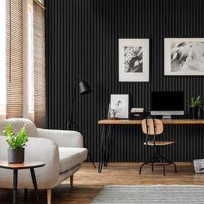 Black Acoustic Panel