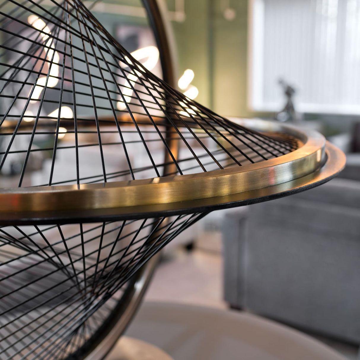 Decorative Orb Sculpture