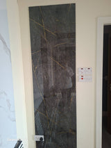 Black & Gold Vein PVC Wall Panel 60 x 240cm