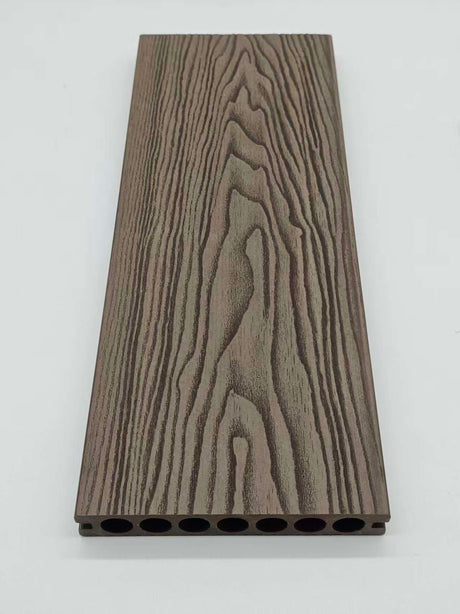 Dark Brown Composite Outdoor Decking
