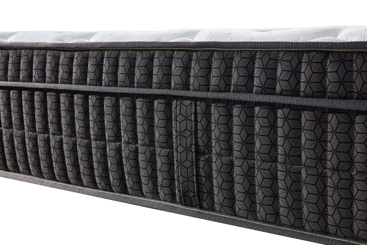 Gel Memory Foam 2000 Pocket Spring Mattress in a Box - 35cm Deep Medium Firm