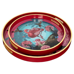 Flamingo go Circular Serving Trays