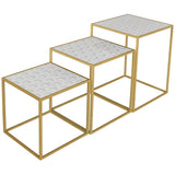 Nest of Three Tables Pantheon