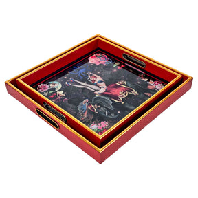 Myrtle and Mary Square Fifi Serving Trays