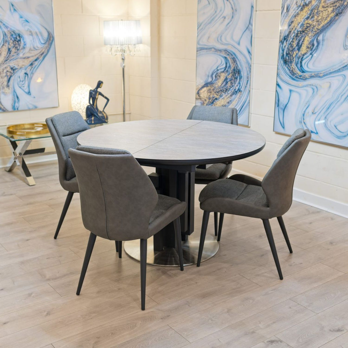 Darius Grey Dining Chair
