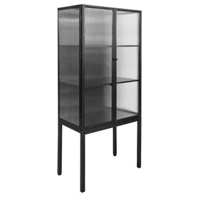 Black Display Cabinet