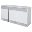 Barnes White and Grey Sideboard