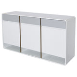 Barnes White and Grey Sideboard