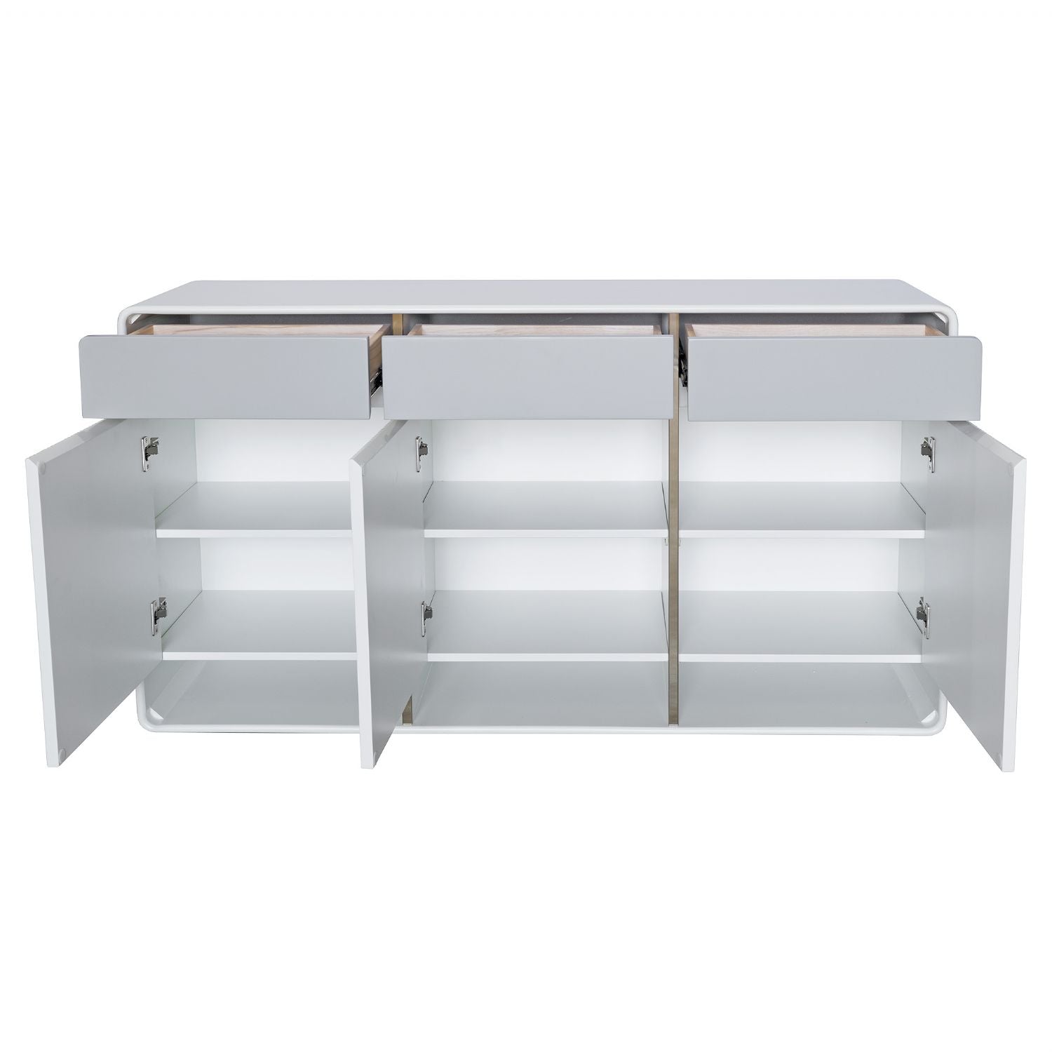 Barnes White and Grey Sideboard