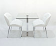 Dinky White Bistro Chairs – Set of 2