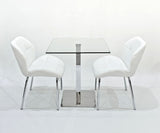 Dinky White Bistro Chairs – Set of 2