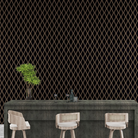 Wood Veneer Acoustic Lattice Wall Panels - 30cm x 240cm (2 pack)