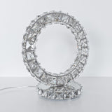 Glass Crystal Ring Light
