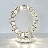 Glass Crystal Ring Light