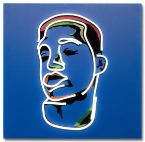 LED Face Light Up Wall Art