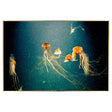 Jellyfish Glass Wall Art Picture