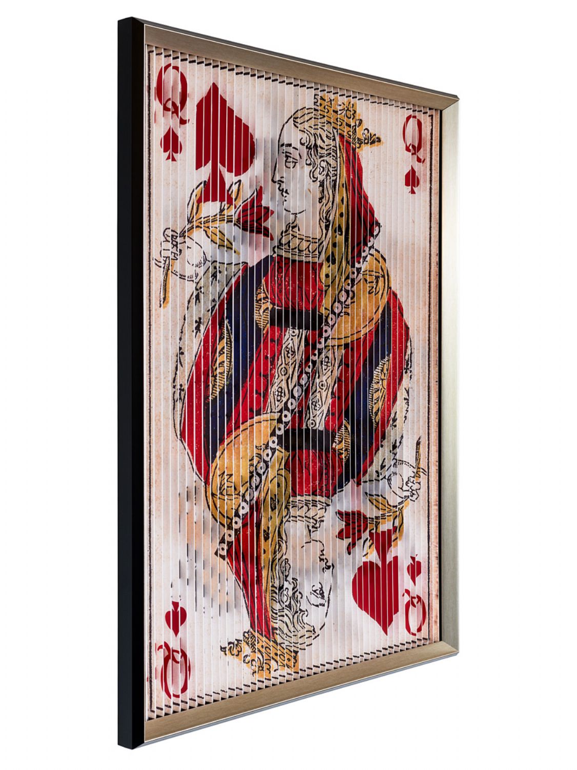 King Queen Joker Large Kinetic Wall Art