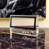 Crystal Glass Tablet Ornament