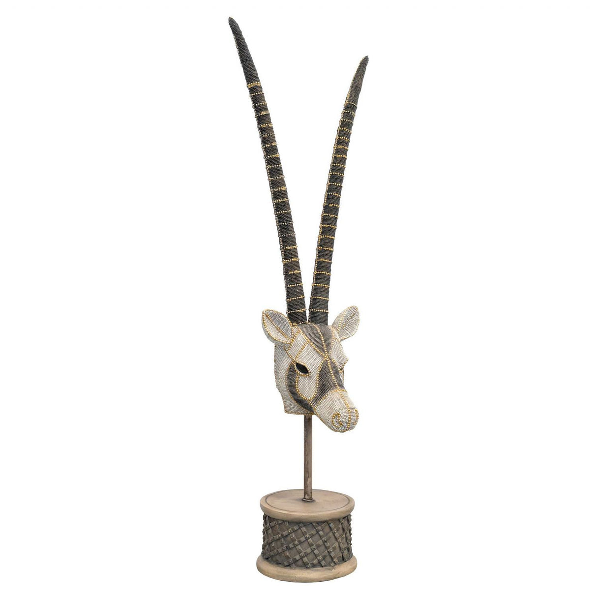 Antelope Bust Statue
