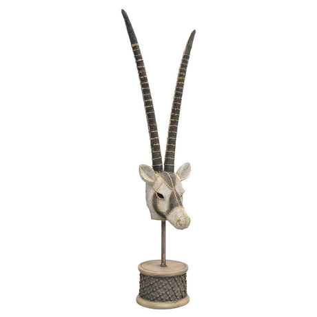 Antelope Bust Statue