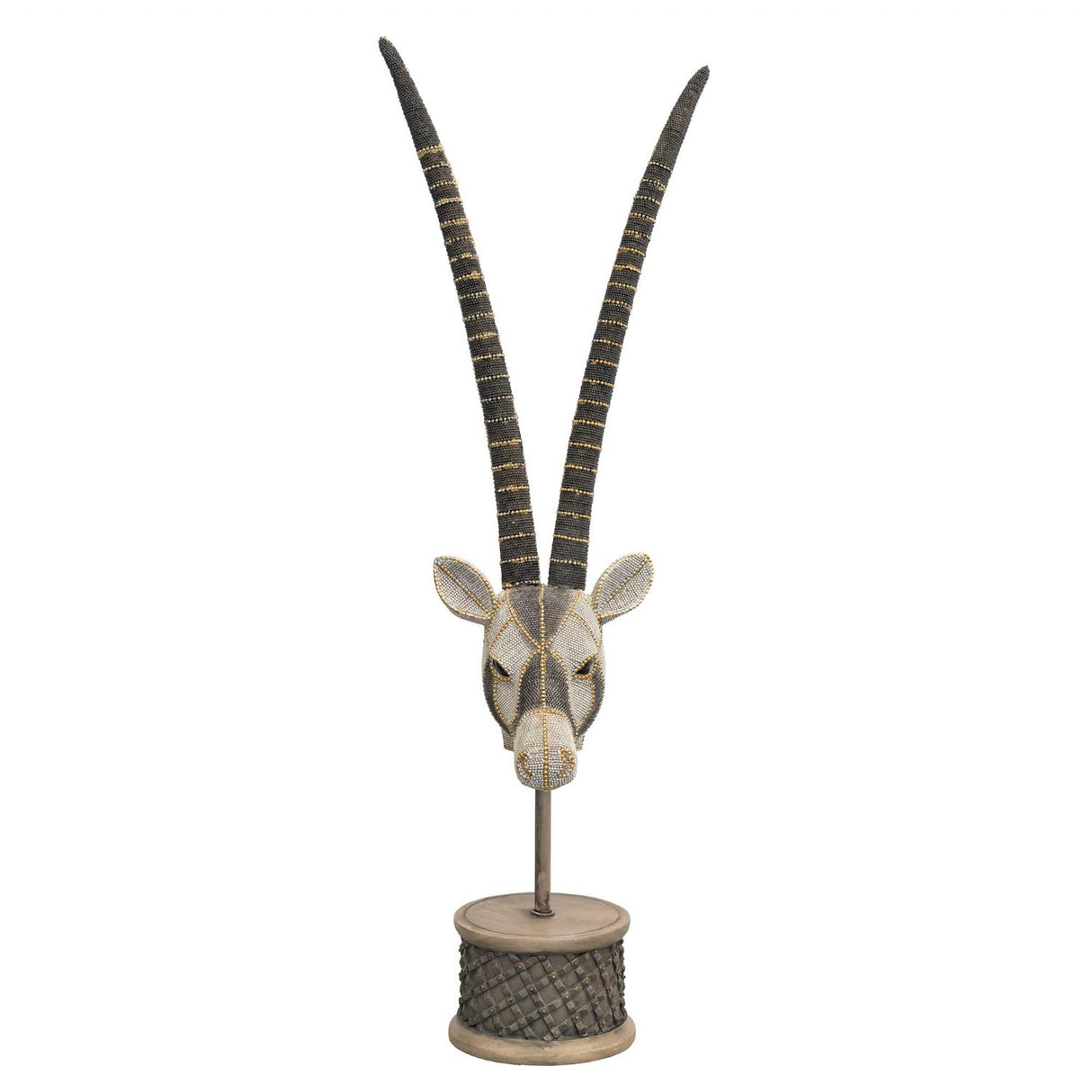 Antelope Bust Statue