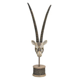 Antelope Bust Statue
