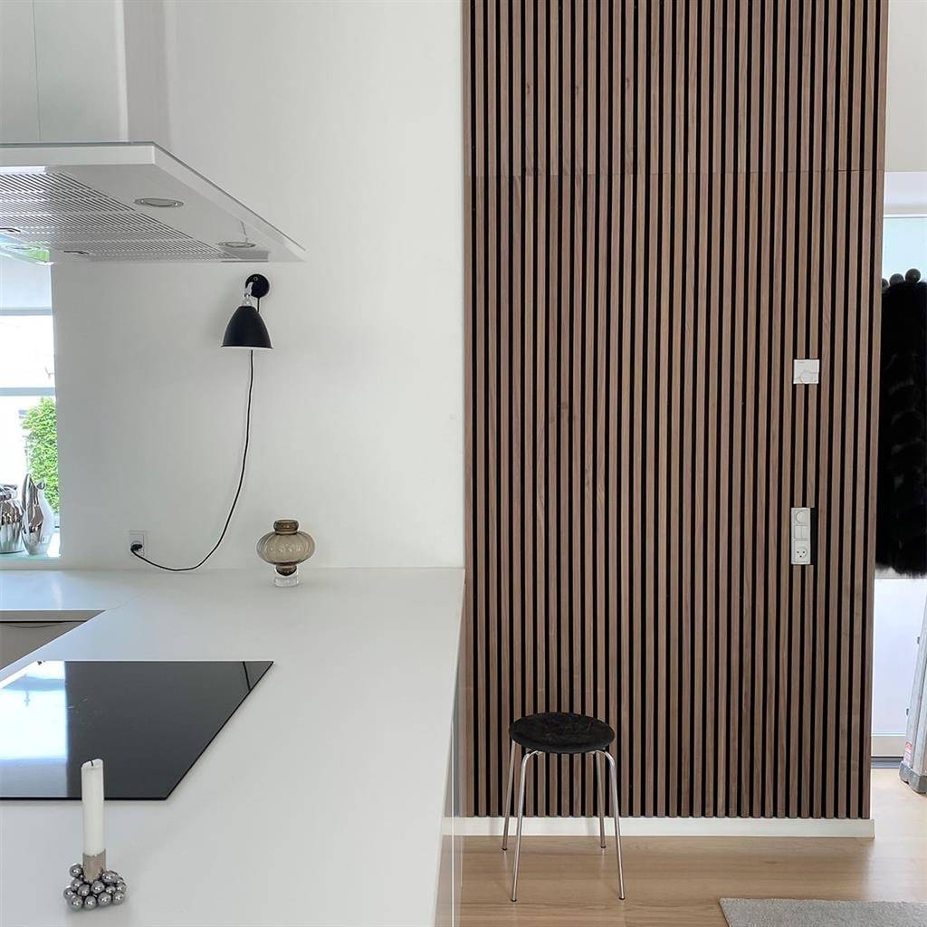 Teak Oak Acoustic Wall Panel