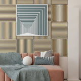 Dark Oak Square Acoustic Wall Tiles 61 x 61cm