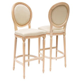 Georgian Round Back Bar Stool