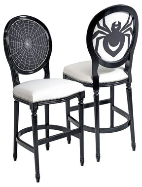 Georgian Small Round Back Bar Stool