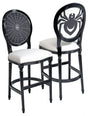 Georgian Small Round Back Bar Stool